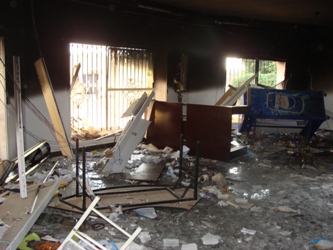 المقريف يدين التخريب ويشير الى فلول النظام السابق بعمله