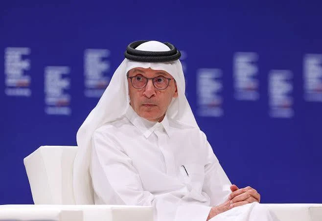 أكبر الباكر الرئيس التنفيذي للخطوط الجوية القطرية في مؤتمر الطيران