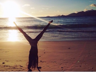 Up-and-coming British pop talent Arlissa holidays in Seychelles