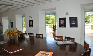 Minister St.Ange welcomes Dr Marie-Reine Hoareau, the new chairperson of the Creole Institute of Seychelles