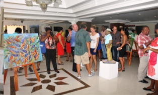Praslin artists showcase talents in the Seychelles second culinary and arts fiesta
