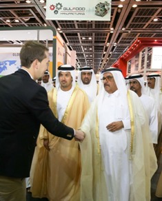 SHEIKH HAMDAN BIN RASHID AL MAKTOUM OPENS GULFOOD MANUFACTURING 2015 AND TRIO OF NICHE FOOD SHOWS AT DUBAI WORLD TRADE CENTRE