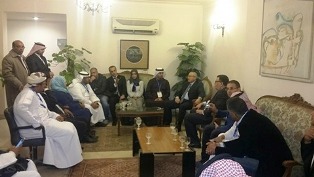 زعزوع يلتقي وفد من الصحفيين المشارك في ملتقي الاعلام السياحي العربى لعام 2016