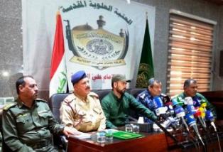 فرقة الإمام علي (عليه السلام) القتالية تعقد مؤتمرا صحفيا لقيادتها الجديدة