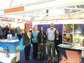 SEYCHELLES PRESENCE AT DESTINATIONS - THE HOLIDAY & TRAVEL SHOW – LONDON