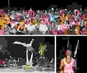 Seychelles see thousands come out on Praslin Island to see the Circus of Samoa perform