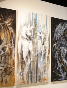 STROKE OF EQUESTRIAN GENIUS IN DUBAI INTERNATIONAL HORSE FAIR, ART GALLERY