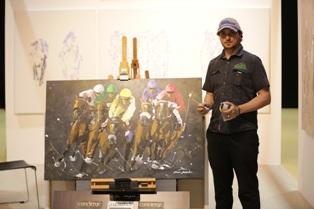 STROKE OF EQUESTRIAN GENIUS IN DUBAI INTERNATIONAL HORSE FAIR, ART GALLERY