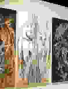 عبقرية الفروسية تلهم فنانين العالم فى معرض الاعمال الفنية بمعرض دبى الدولى للجواد العربى