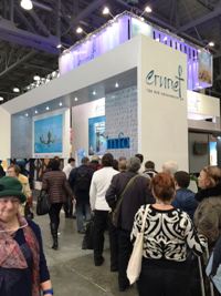 إقبال هائل من المواطنين الروس على الجناح المصرى وينتظرون رفع الحظر الجوى لزيارة المحروسة