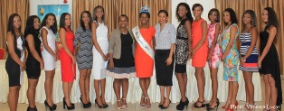 Miss Seychelles…another world 2016 beauty pageant contestants meet local press