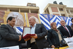 بالصور محافظة الغربية تحتفل بأول عالم عربى يدخل اللغة العربية لروسيا