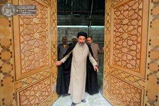 امين عام العتبة المقدسة يعلن اكتمال الاستعدادات الخاصة افتتاح جزء من مشروع صحن  مسجد فاطمة