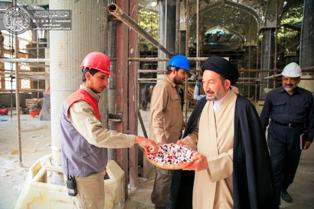 امين عام العتبة المقدسة يعلن اكتمال الاستعدادات الخاصة افتتاح جزء من مشروع صحن  مسجد فاطمة