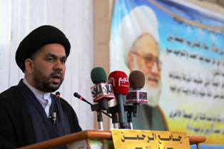 خطيب جمعة بغداد يطالب الجميع بتحكيم لغة العقل وعدم تعطيل دور البرلمان ومن مؤامرات تستهدف شيعة العراق