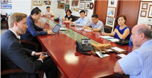 Guangdong Official Delegation of China and World Bank discuss tourism with Seychelles Minister St.Ange