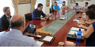 Guangdong Official Delegation of China and World Bank discuss tourism with Seychelles Minister St.Ange
