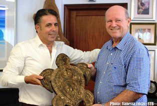 NOBERT COUVREUR, THE OUTGOING BEACHCOMBER SAINTE ANNE RESORT GENERAL MANAGER IN SEYCHELLES NAMED CULTURAL AMBASSADOR