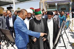 بالصور الأمانة الخاصة لمزار زيد الشهيد (ع) تقيم مهرجان سيد الساجدين السنوي الأول