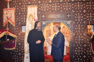 الكشف عن أقدم كنيسة فى العالم فى احتفالية لجنة الآثار برحلة العائلة المقدسة بدير المحرق