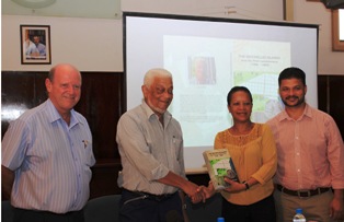Tourism & Culture Minister congratulates Seychellois historian Julien Durup on his new book