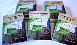 Tourism & Culture Minister congratulates Seychellois historian Julien Durup on his new book