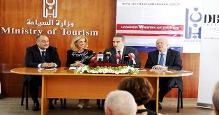 وزير سياحة لبنان يطلق مهرجانات ضبية الدولية