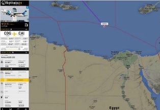 EgyptAir's Airbus A320 disappears over the Mediterranean