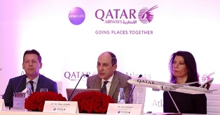 Qatar Airways arrives in Atlanta ahead of its start of service