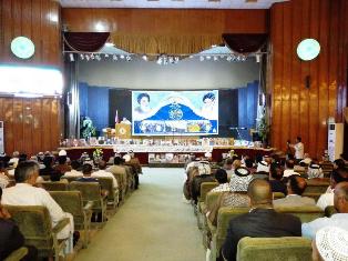 مهرجان رفحاء السنوي ينطلق في النجف معلنا سعيه للتهدئة وعدم الاقتتال الشيعي - الشيعي