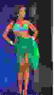 Christine Barbier is Miss Seychelles...another world 2016