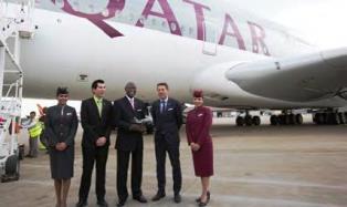 Qatar Airways Lands In Atlanta