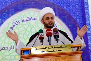 العراق: خطيب جمعة بغداد يعتبر تصريحات الناطق بإسم التحالف الدولي والمخابرات الأمريكية تخدم داعش وتكسر معنويات مقاتلينا