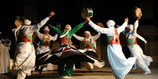 التنورة التراثية والإنشاد الديني بوكالة الغوري وبيت السحيمي