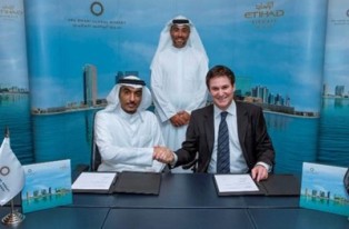 الاتحاد للطيران توقع اتفاقية تعاون مع سوق أبوظبي العالمي