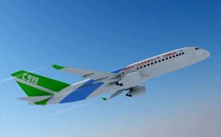 الصين تطلق أول طائرة ركاب نفاثة من صنعها