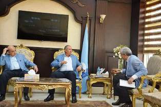 بالصور ..عبد الله وراشد يبحثان سبل تنمية قطاع السياحة بالبحر الأحمر