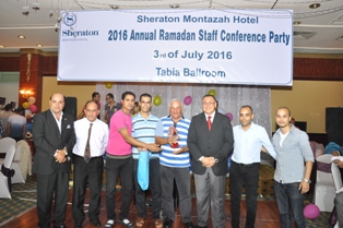 فندق شيراتون المنتزه يقيم حفله السنوى للعاملين