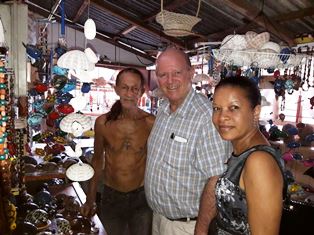 Albert Durand of Praslin continues to produce 'Made in Seychelles' souvenir products