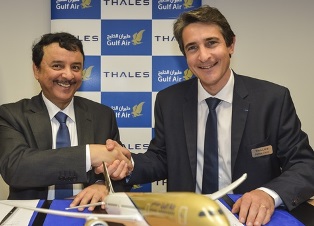 Gulf Air selects Thales in-flight system for new fleet