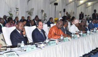 الرئيس المصرى يشارك الزعماء الافارقة في الجلسة المغلقة قبل افتتاح قمة كيجالى