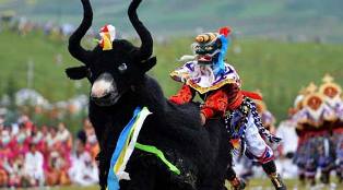 اكتشاف رسوم جدارية في مقبرة منغوليا الداخلية عمرها ألفي سنة