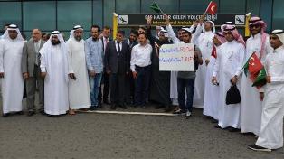 أول مطار بحرى فى تركيا وأوروبا يستقبل أول رحلة طيران دولية