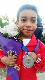 اكتشاف طفل معجزة رياضية من ذوى الاحتياجات الخاصة بمؤتمر التعليم بشرم الشيخ