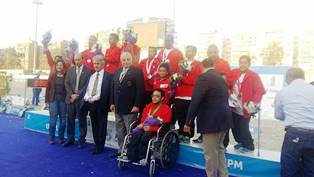 اكتشاف طفل معجزة رياضية من ذوى الاحتياجات الخاصة بمؤتمر التعليم بشرم الشيخ