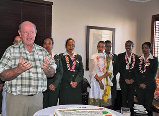 Africa’s first and the most technologically advanced aircraft lands in Seychelles