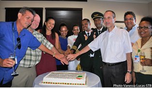Africa’s first and the most technologically advanced aircraft lands in Seychelles