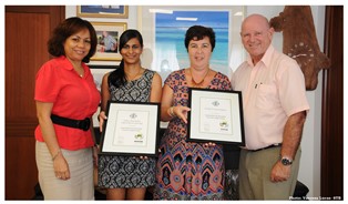 New tourism establishments certified with Seychelles Sustainable Tourism Label