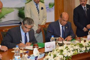 توقيع بروتوكول تعاون بين وزارة البيئة و الهيئة العربية للتصنيع