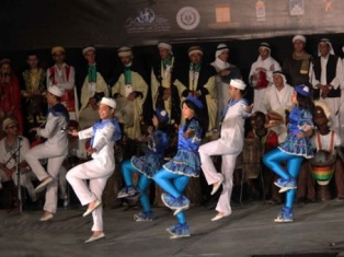 عرض السمسمية خلال حفل افتتاح مهرجان من فات قديمه تاه في بيت السناري